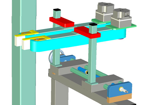 Spacing Transfer holding modules