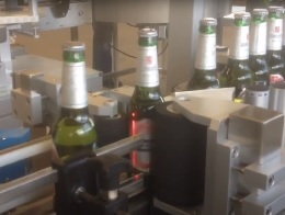 Beer Bottle In-Register Labelling