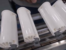 Twin Tube Labelling System with Return Conveyor