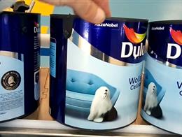 2.5Ltr Paint Can Labelling