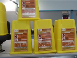 ALline E with Various Size Sharps Boxes