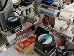 C-Wrap Tray Labelling Example (Label Flag)
