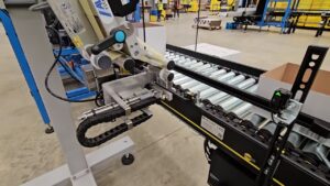LPN Licence Plate Carton Labeller in Logistics