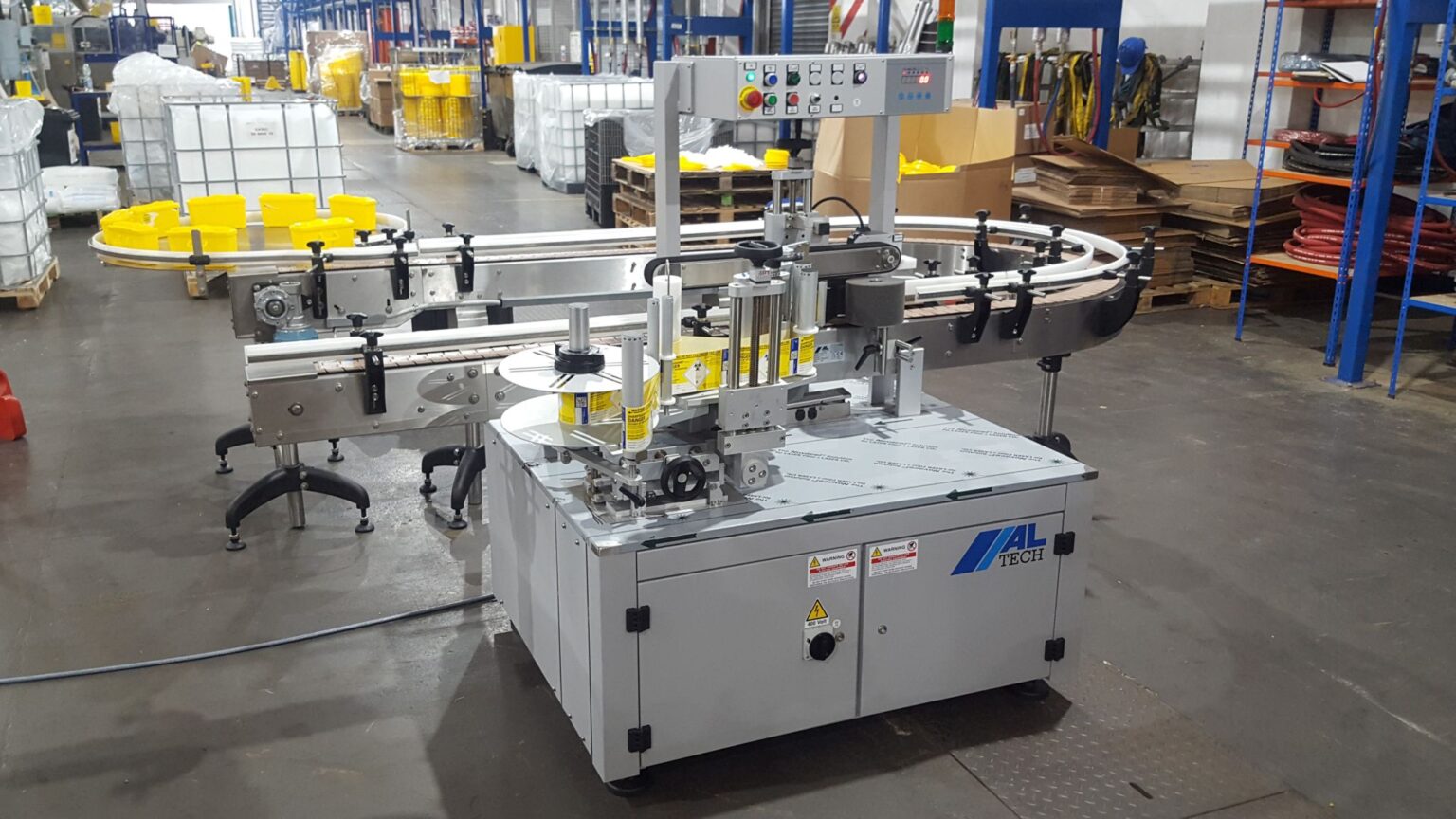 Basic Side Panel ALline Machine with Return Conveyor System - ALTech UK