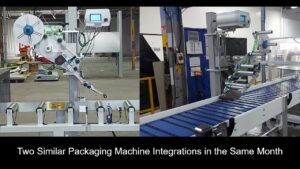 ALritma Machines on Large Elongated Products Packaging Machines