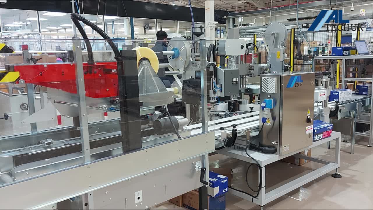 Multi-Label Case Labelling: Serial Print & Apply, Corner Wraparound and Hologram