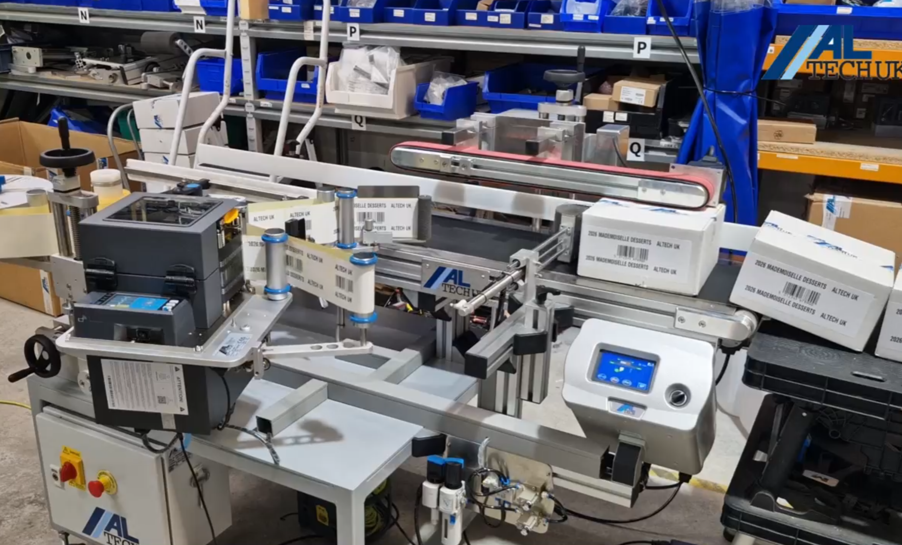 Batch Print & Apply Case Labelling | Side, Rear & Front Case Labeller
